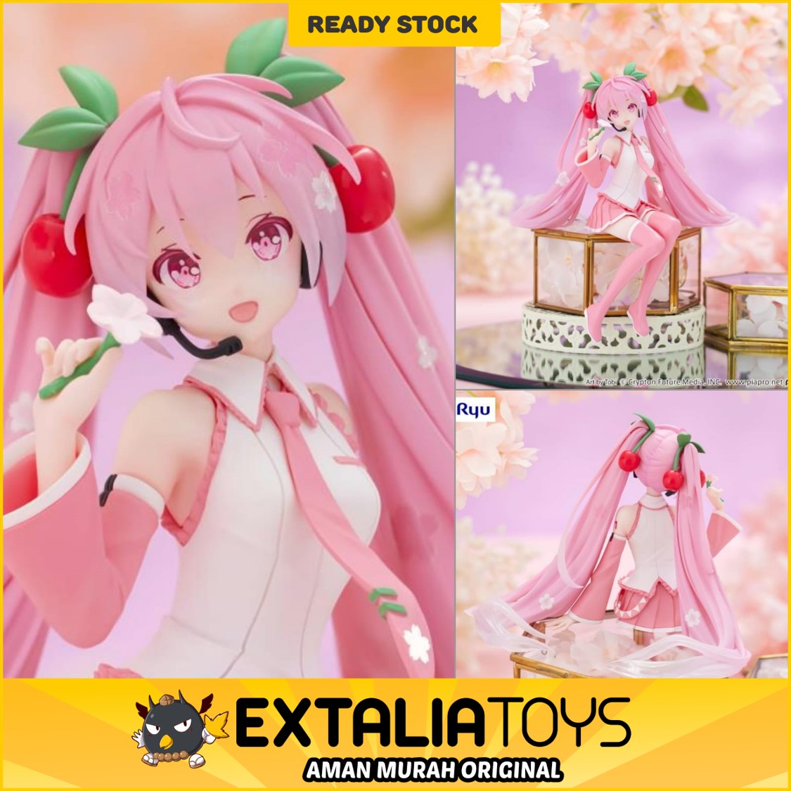 FURYU NOODLE STOPPER FIGURE HATSUNE MIKU SAKURA MIKU 2024 FURYU NOODLE STOPPER FIGURE HATSUNE MIKU SAKURA MIKU 2024